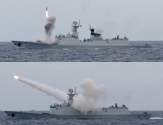 Hạm đội Nam Hải, Hải quân Trung Quốc diễn tập ngày 26 tháng 7 năm 2013